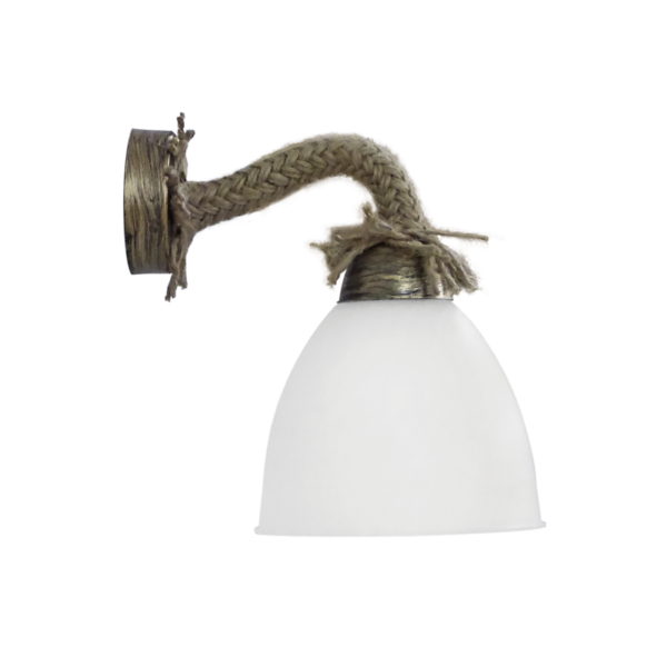 Φωτιστικό τοίχου UT-25ΑΡ 90Μ OVO Σχοινί UT-Μπρονζέ  Heronia – 31-1198