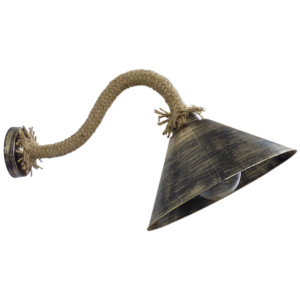 Φωτιστικό τοίχου  UT-CONOS/AP Σχοινί 45 UT-Μπρονζέ  Heronia – 31-1190