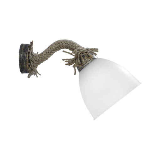 Φωτιστικό τοίχου UT-26ΑΡ 45Μ OVO Σχοινί UT-Μπρονζέ  Heronia – 31-1199