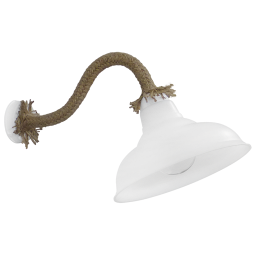 Φωτιστικό τοίχου  UT-PUBLIC/AP 45 Σχοινί UT-Λευκό Heronia – 31-1179