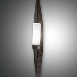 Φωτιστικό Τοίχου  Fabas Luce Vanity E14 Σκουριά     – 2899-26-171
