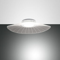 Φωτιστικό Οροφής  Fabas Luce Vela LED 24W  Λευκό Dimmable  4000lm Θερμό 3000K – 3625-61-102