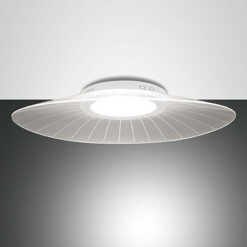 Φωτιστικό Οροφής  Fabas Luce Vela LED 40W  Λευκό Dimmable  5400lm Θερμό 3000K – 3625-65-102
