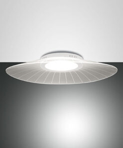 Φωτιστικό Οροφής  Fabas Luce Vela LED 40W  Λευκό Dimmable  5400lm Θερμό 3000K – 3625-65-102