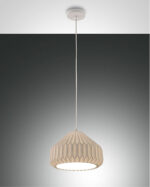 Κρεμαστό Φωτιστικό   Fabas Luce Vigor E27 Λευκό     – 3613-45-102