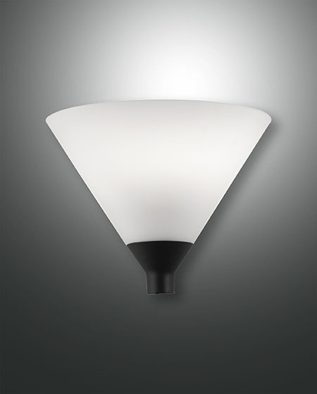 Φωτιστικό Τοίχου  Fabas Luce Vincent E27  Λευκό     – 3665-21-102