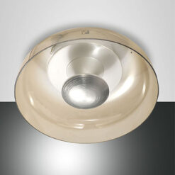Φωτιστικό Οροφής  Fabas Luce Vintage LED 15W  Μελί Dimmable  1510lm Θερμό 3000K – 3463-61-125