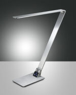 Επιτραπέζιο Φωτιστικό   Fabas Luce Wasp LED 12W  Αλουμίνιο Με Dimmer Αφής  900lm Θερμό – Ψυχρό – 3265-30-212