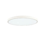 InLight Πλαφονιέρα οροφής LED 32W 3CCT (by switch on base) από λεύκο μέταλλο και ακρυλικό D:40cm (42035-C-White )