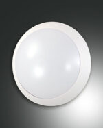 Φωτιστικό Οροφής  Fabas Luce Wigton E27 Λευκό  IP65   – 3227-61-102