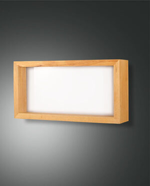 Φωτιστικό Τοίχου  Fabas Luce Window LED 35W  Ξύλο   3450lm Θερμό 3000K – 3471-26-215
