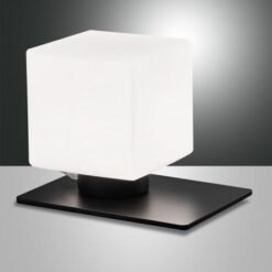 Επιτραπέζιο Φωτιστικό   Fabas Luce Zara G9 Μαύρο Με Dimmer Αφής    – 3579-30-101