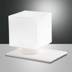 Επιτραπέζιο Φωτιστικό   Fabas Luce Zara G9 Λευκό Με Dimmer Αφής    – 3579-30-102