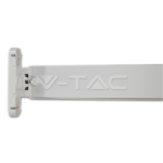 Βραχίονας φωτιστικού LED V-TAC, λευκός, για ανάρτηση σε τοίχο ή οροφή, στιβαρή κατασκευή, εύκολη εγκατάσταση.