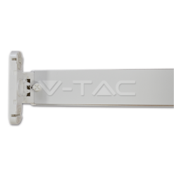 Βραχίονας φωτιστικού LED V-TAC, λευκός, για ανάρτηση σε τοίχο ή οροφή, στιβαρή κατασκευή, εύκολη εγκατάσταση.
