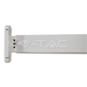 Βραχίονας φωτιστικού LED V-TAC, λευκός, για ανάρτηση σε τοίχο ή οροφή, στιβαρή κατασκευή, εύκολη εγκατάσταση.