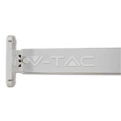 Βραχίονας φωτιστικού LED V-TAC, λευκός, για ανάρτηση σε τοίχο ή οροφή, στιβαρή κατασκευή, εύκολη εγκατάσταση.