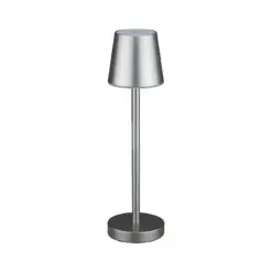 Επαναφορτιζόμενο Πορτατιφ LED 3W Dimmable Αφής 4000Κ Γκρι V-TAC – 10188
