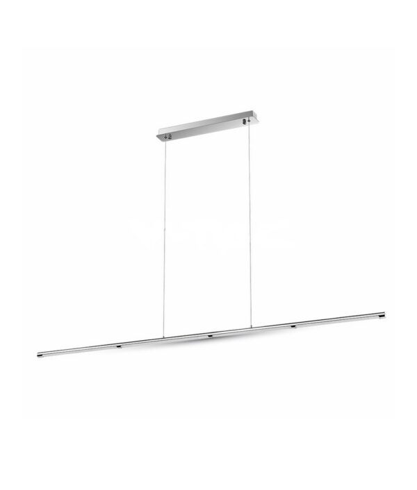 Κρεμαστό Γραμμικό Φωτιστικό LED Οροφής 36W V-TAC 120° 2700lm Χρώμιο Φυσικό Λευκό 4000K – 3892