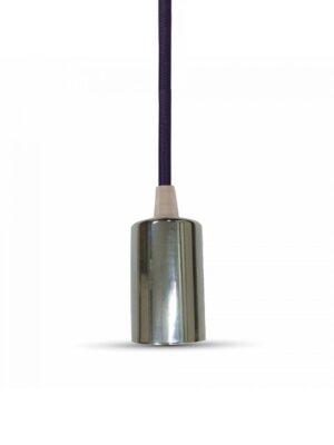 Μεταλλικό καπέλο φωτιστικού με κορδόνι για σύγχρονο ντιζάιν εσωτερικού χώρου.