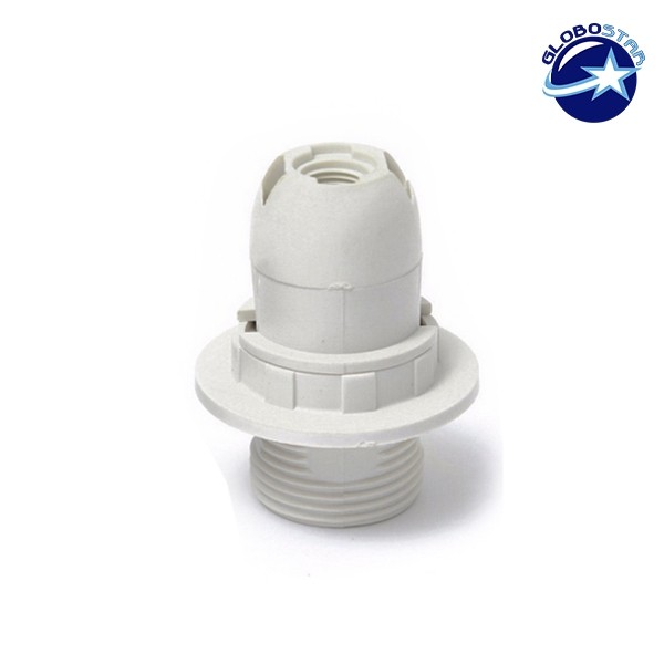 Σετ Ντουί E14 με Ροδέλα Πλαστικό Λευκό – 90071