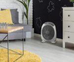 Ανεμιστήρας Επιδαπέδιος 40W Λευκός-Γκρι με 5 Γκρι Πτερύγια Φ30 ACA – FANFPG60
