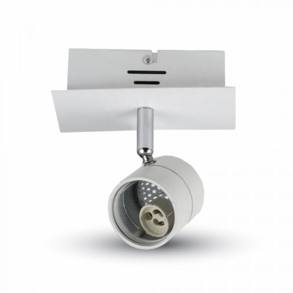 Φωτιστικό – Βάση Σποτ GU10 V-TAC Οροφής – Τοίχου Λευκή – 3617