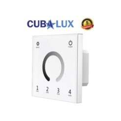 Ασύρματος – DMX512 Διακόπτης Αφής Dimming 4 Ζώνες (Λειτουργία 230VAC)  CUBALUX CL13-0977