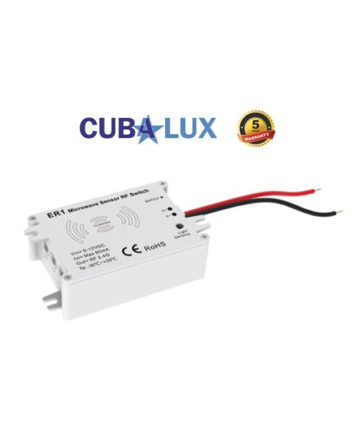 Ασύρματος Αισθητήρας Κίνησης Και Φωτισμού Μικροκυμάτων  CUBALUX CL13-1057
