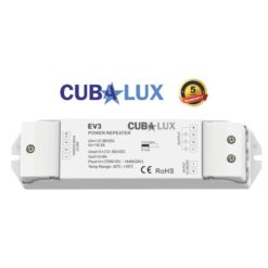 Ενισχυτής Σήματος Για Ταινίες Led RGB/CCT 3x6A 12/36Vdc  CUBALUX CL13-0361