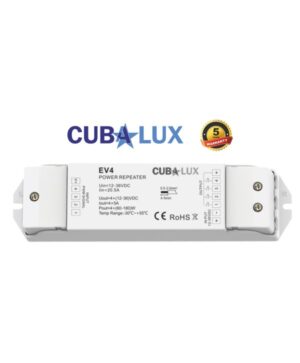Ενισχυτής Σήματος Για Ταινίες Led RGB/RGBW/CCT 4x5A 12/36Vdc  CUBALUX CL13-0941