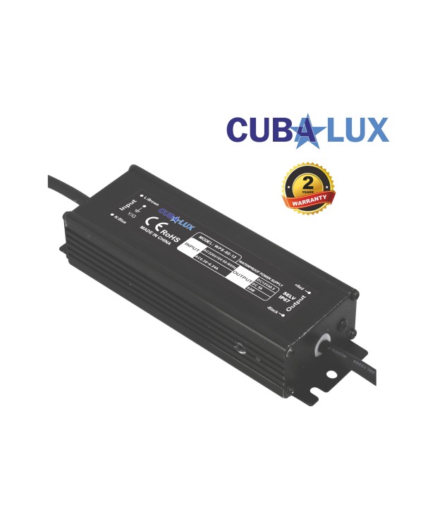 Τροφοδοτικό για LED 60W 12V Μεταλλικό Αδιάβροχο IP67 CUBALUX – CL13-0533