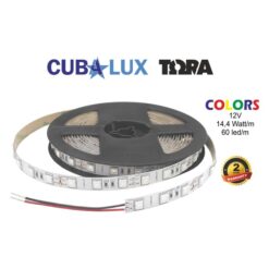 LED Ταινία 14.4W 12V CUBALUX Dimmable 180lm/m Μπλε Αδιάβροχη IP65  5 Μέτρα CL50-0042