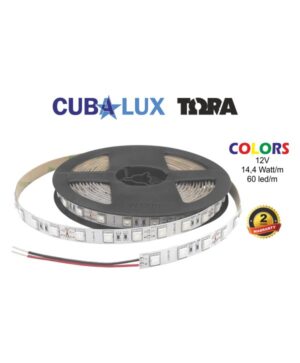 LED Ταινία 14.4W 12V CUBALUX Dimmable 180lm/m Μπλε Αδιάβροχη IP65  5 Μέτρα CL50-0042
