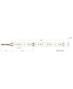 LED Ταινία 18 W 24V CUBALUX Dimmable 1494lm/m  Θερμό 2700K 5 Μέτρα CL50-0100