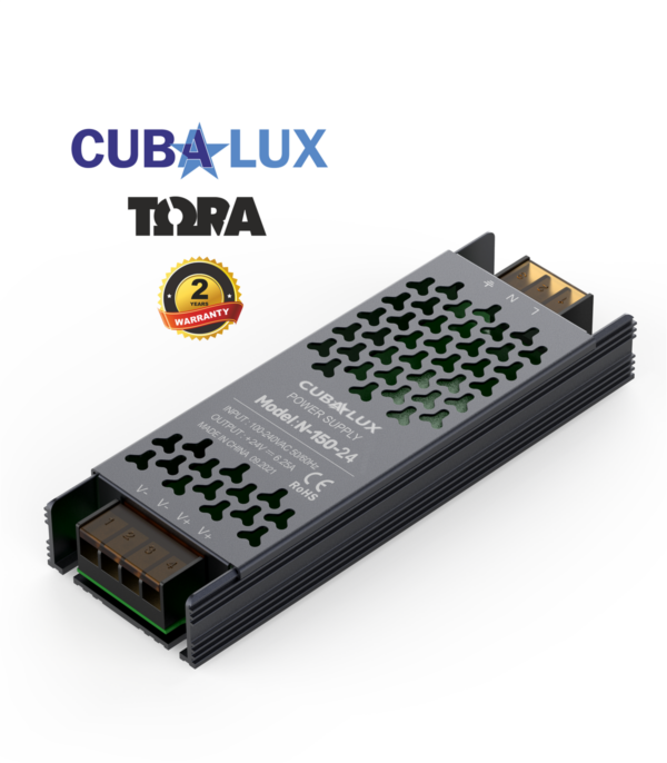 Τροφοδοτικό για LED 150W 24V Μεταλλικό CUBALUX – CL50-0056
