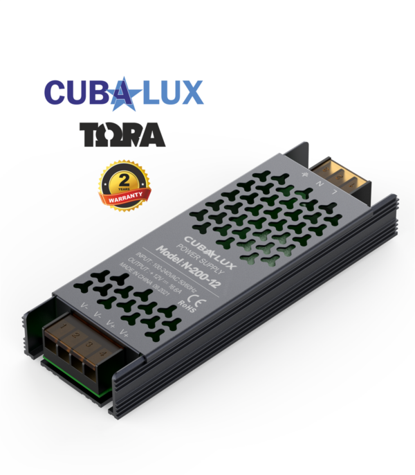 Τροφοδοτικό για LED 200W 12V Μεταλλικό CUBALUX – CL50-0051