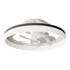 ΑΝΕΜΙΣΤΗΡΑΣ ΠΛΑΦΟΝΙΕΡΑ ΟΡΟΦΗΣ ΜΑΥΡΟΣ-ΔΙΑΦΑΝΟΣ Φ50 DC 20W