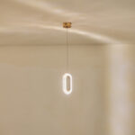 ΦΩΤΙΣΤΙΚΟ ΚΡΕΜΑΣΤΟ AΛΟΥΜΙΝΙΟ ΜΟΝΟΦΩΤΟ LED 9W 3000K 780Lm 120X1250mm POZ ΧΡΥΣΟ ARTE ILLUMINA KRIKO 144-16060