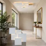 ΦΩΤΙΣΤΙΚΟ TOIXOY ΜΕΤΑΛΛIKO LED 30W 2600Lm 3000Κ 550X550mm ΛΕΥΚΟ ARTE ILLUMINA THALIA EUROLAMP – 144-58025