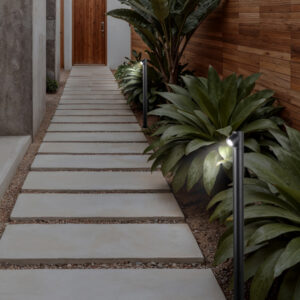 ΚΟΛΩΝΑΚΙ ΑΛΟΥΜΙΝΙΟΥ 2Χ5W Φ55XH:1200mm IP65 3000K ΜΑΥΡΟ ARTE ILLUMINA EUROLAMP – 145-20651