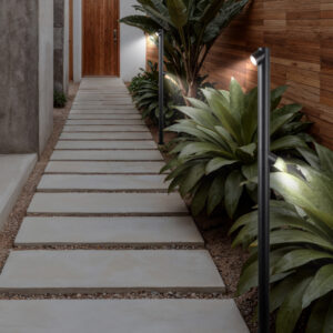 ΚΟΛΩΝΑΚΙ ΑΛΟΥΜΙΝΙΟΥ 2Χ5W Φ55XH:1200mm IP65 3000K ΜΑΥΡΟ ARTE ILLUMINA EUROLAMP – 145-20651