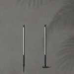 ΚΟΛΩΝΑΚΙ ΑΛΟΥΜΙΝΙΟΥ 12W 25X8000mm IP65 3000K ΜΑΥΡΟ ARTE ILLUMINA EUROLAMP – 145-20652