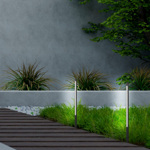 ΚΟΛΩΝΑΚΙ ΑΛΟΥΜΙΝΙΟΥ 12W 25X8000mm IP65 3000K ΜΑΥΡΟ ARTE ILLUMINA EUROLAMP – 145-20652