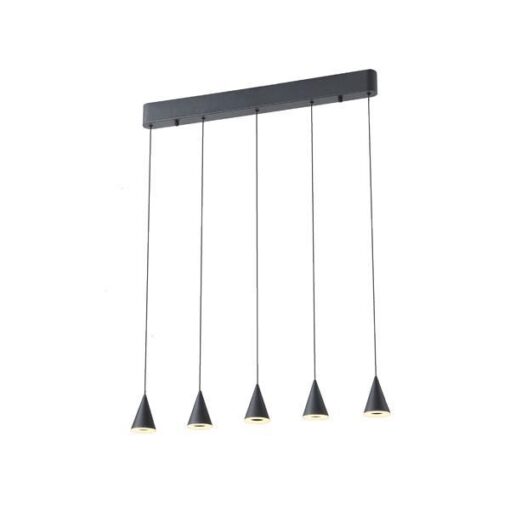 ΦΩΤΙΣΤΙΚΟ ΚΡΕΜΑΣΤΟ LED 25W 3000K 680X1200mm ΜΑΥΡΟ ARTE ILLUMINA CAMPANELLE