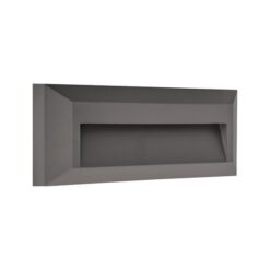 ΑΠΛΙΚΑ ΤΟΙΧΟΥ LED SLIM 2W IP65 220-240V 3CCT 230X80X27mm ΓΡΑΦΙΤΗΣ PRO ARTE ILLUMINA