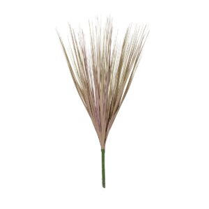 GloboStar® Artificial Garden BEIGE GRASS BOUQUET 21160 Τεχνητό Διακοσμητικό Μπουκέτο Grass Μπεζ Y70cm