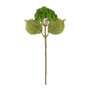 GloboStar® Artificial Garden GREEN SEDUM BRANCH 21336 Τεχνητό Διακοσμητικό Κλαδί Πράσινο Σέδο Y38cm