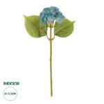GloboStar® Artificial Garden SKY BLUE SEDUM BRANCH 21343 Τεχνητό Διακοσμητικό Κλαδί Γαλάζιο Σέδο Y38cm