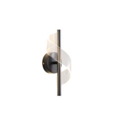 ΑΠΛΙΚΑ ΑΚΡΥΛΙΚΗ 8W 720Lm 3000K 650X490mm ΜΑΥΡO ARTE ILLUMINA SILK